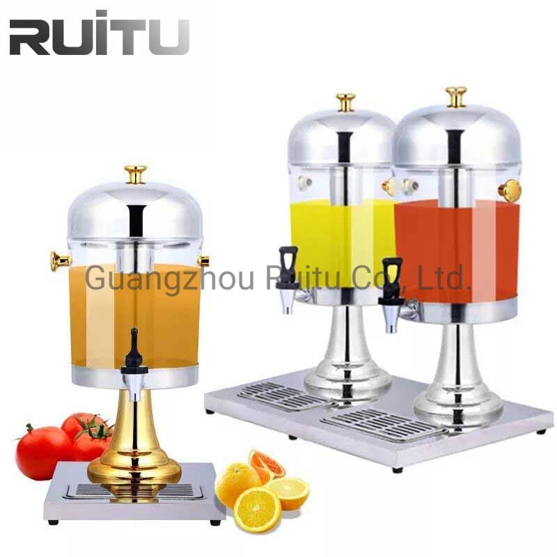 Encimera de cocina oro rosa de cobre martillado de acero inoxidable Calentador eléctrico de combustible bebida caliente Café Chocolate leche Urn máquina bebida caliente la leche dispensador de té