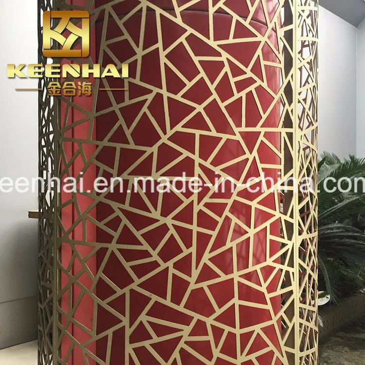 Decorative Architectural Metal Column Covers Cladding