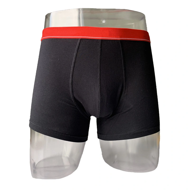 Boxer Short for Mens with Cotton Jersey and High Elastic Waistband