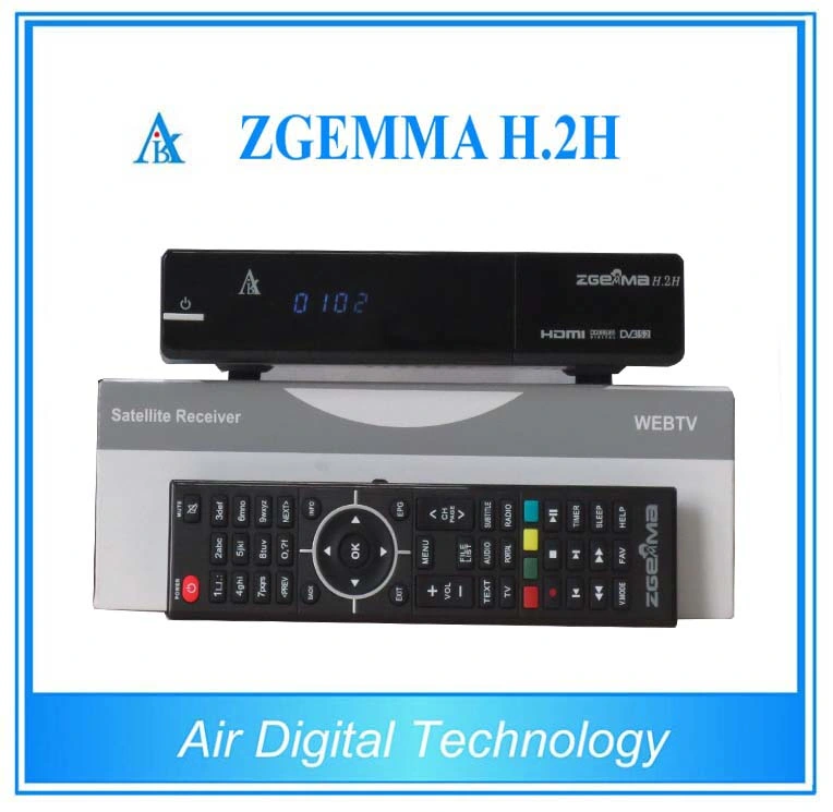 Zgemma H. 2h Combo receptor DVB-S2 + Hybrid DVB-T2/C con tarjetas SD/TF Card