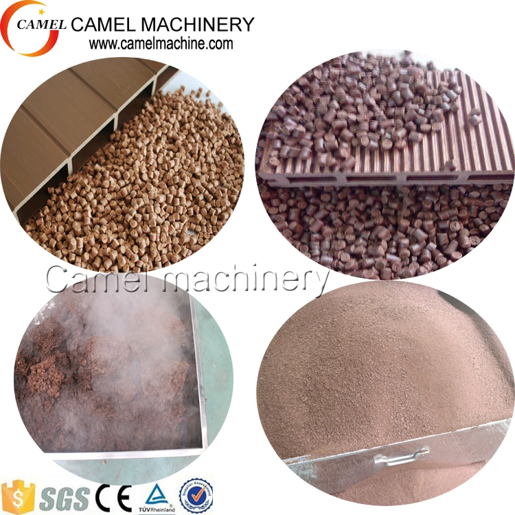 WPC Wood Pellets Making Machine Equipment Plastic Composite Granules Compounding Production Line