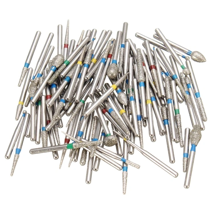 Straight Round Types Standard Size Dental Diamond Burs Sr Series