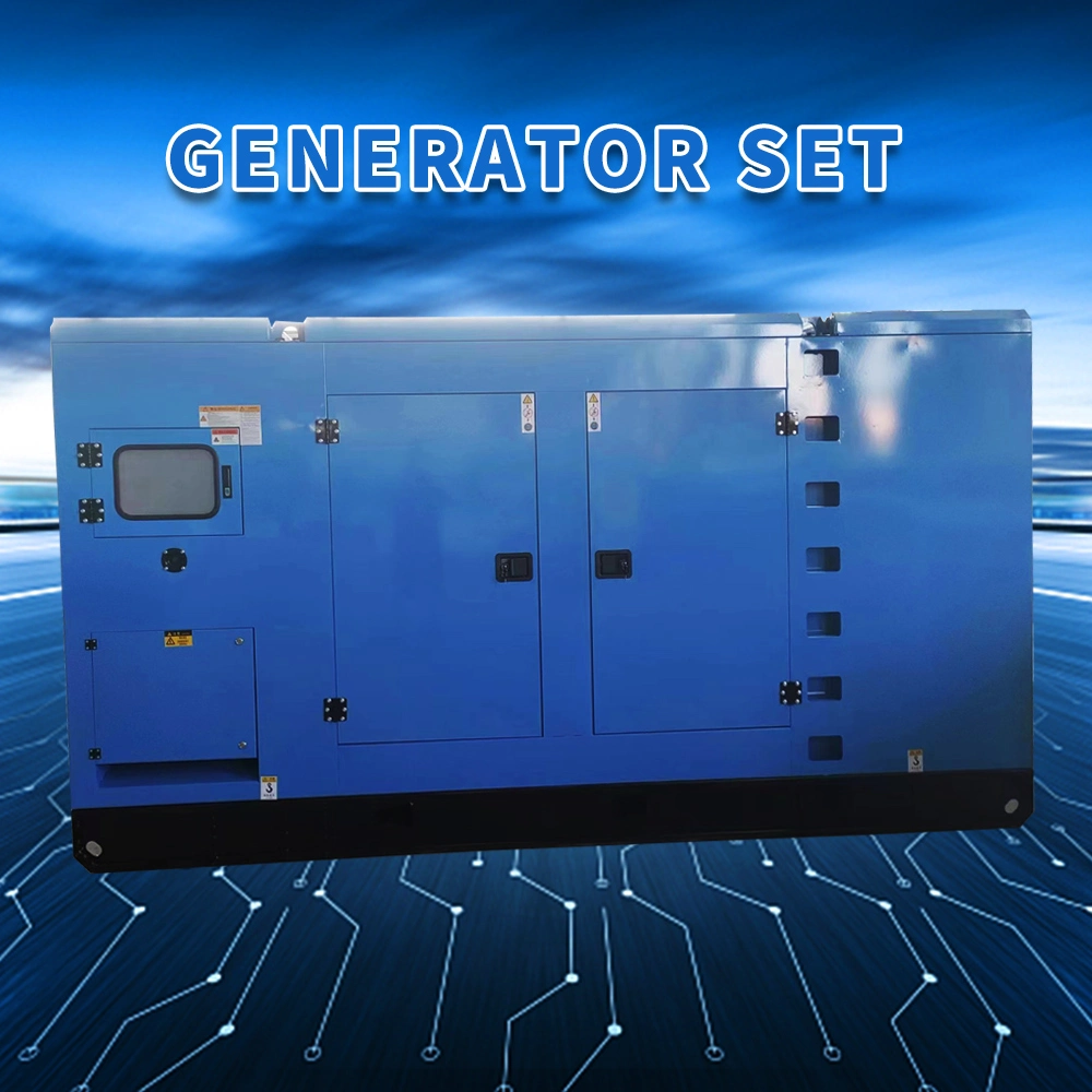 Open/Box Type Soundproof Marine Land Diesel Petrolic Natural Gas Engine/Water Circle Cool/Four Stroke Generator Set