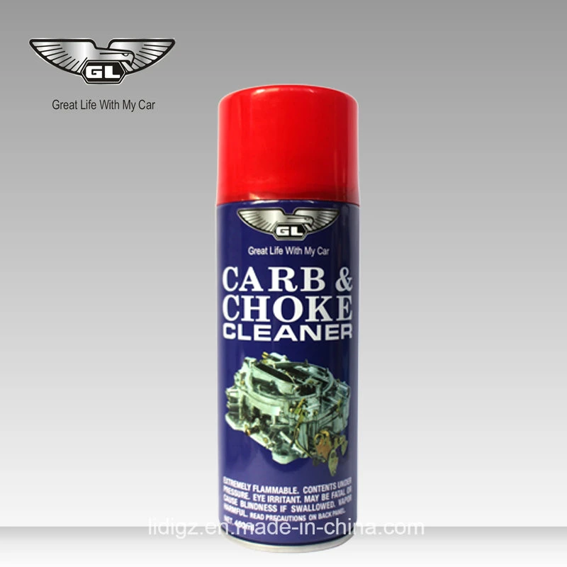 Factory Supply 450ml Aerosol Chemical Carburetor Cleaner Spray