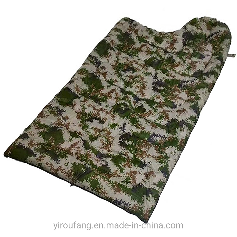 Custom Logo 210t Extra Large Warm Weather Camping Sustainable Troops Style Outdoors Camouflage Sleeping Bag Tstate Reserve