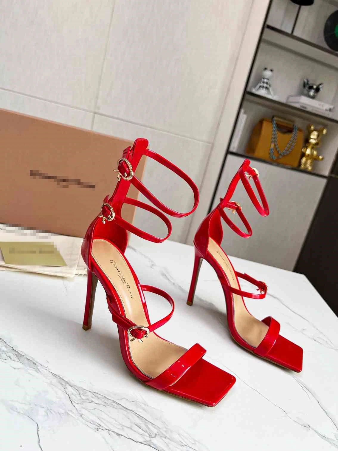 Slingback Sandals Transparent Bowknot Accessories Party Shoes Wine Glass Heels