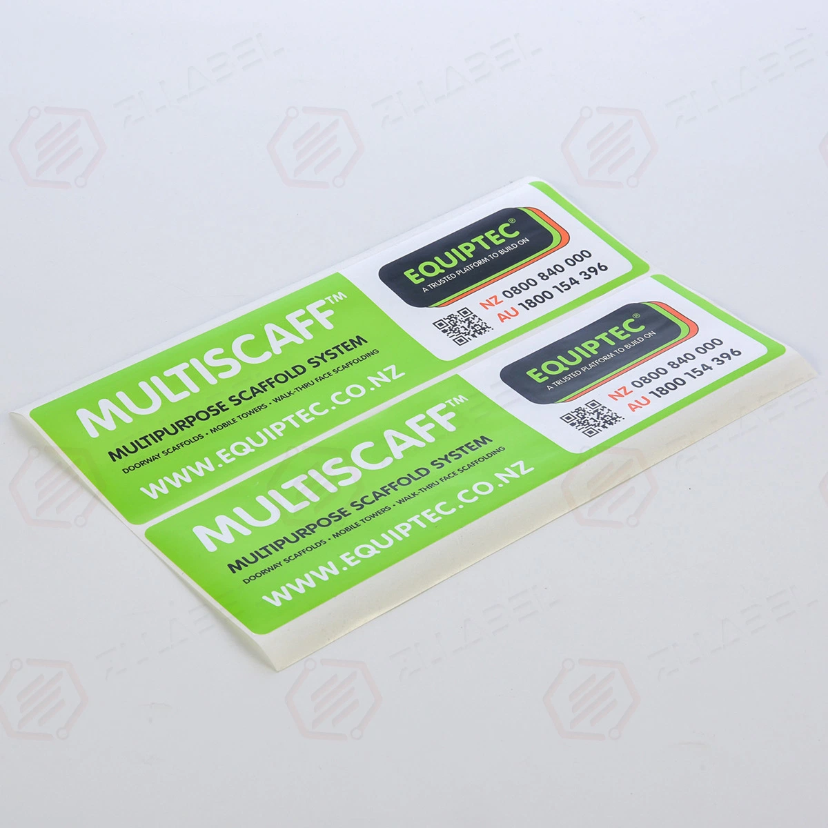 Custom Adhesive Sticker Waterproof Label Industrial Labels for Warning