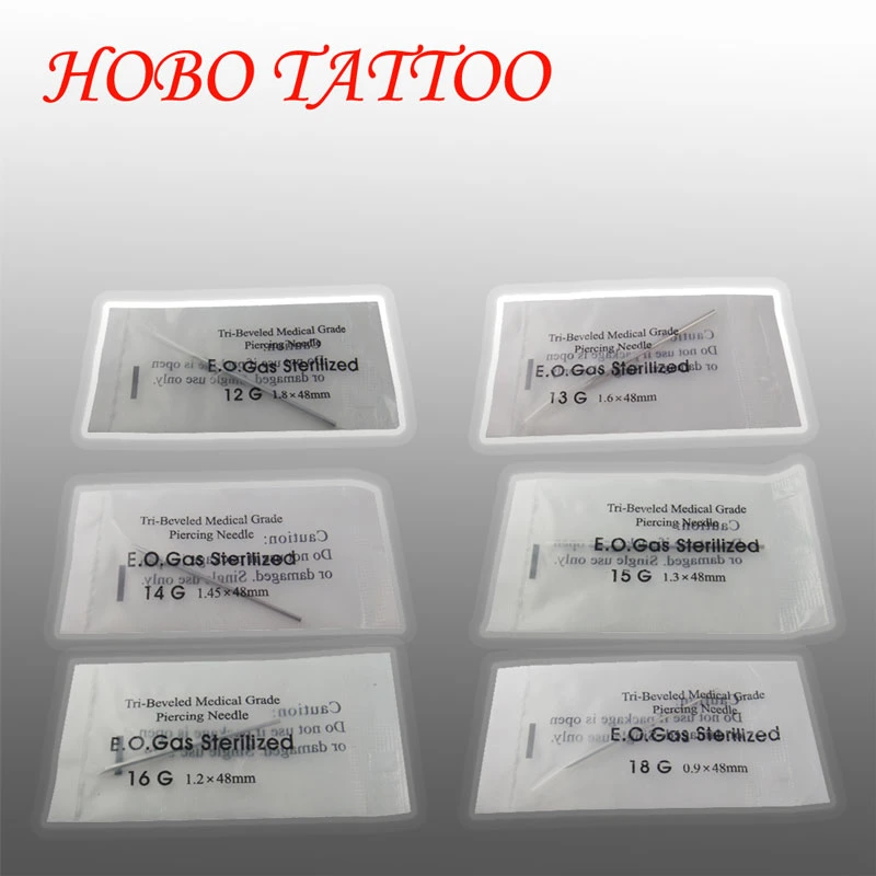 Tattoo Sterile Body Piercing Needle Piercing Tools