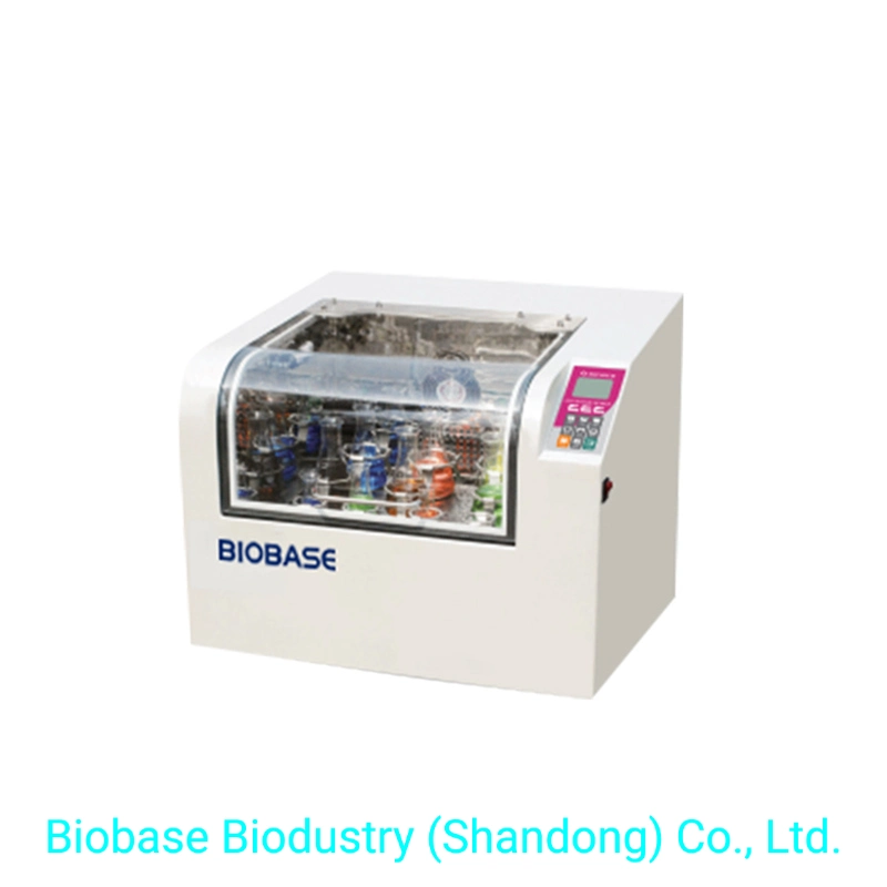 Agitador incubador de agitación termostática BioBase de pequeña capacidad