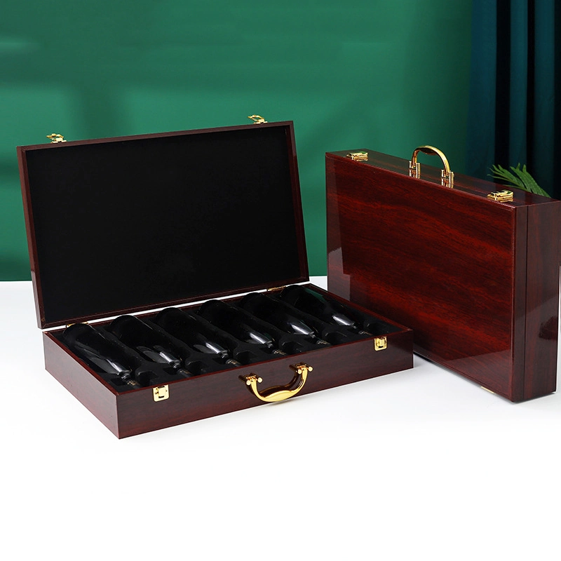 Wood Box Wine Packing Box Wooden Tea Boxes Wood Wooden Decanter Box Natural Wood Box