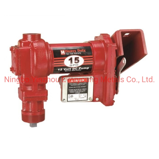 Petrol Pump 57L/Min (15GPM) Metering Explosion-Proof Gasoline Transfer Pump Kits with Automatic Gun and Rubber Hose