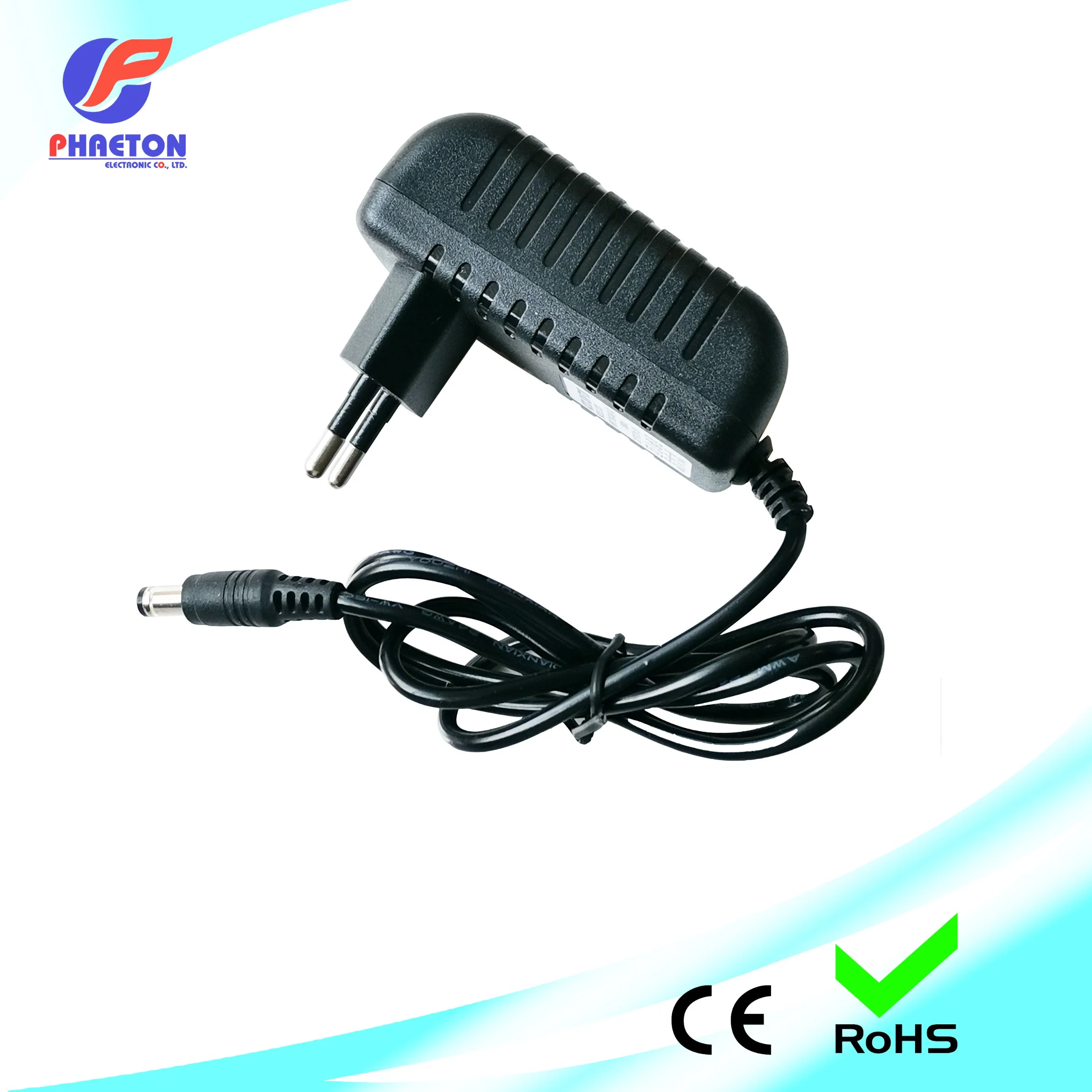 3V2a EU Plug AC DC Charger Power Adapter/Adaptor with Indicator