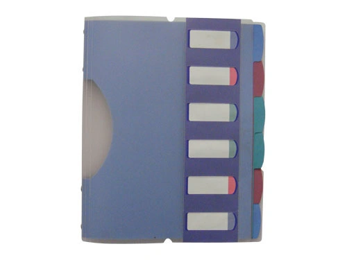 Index Tab Dividers, Plastic File Folder (B3105)