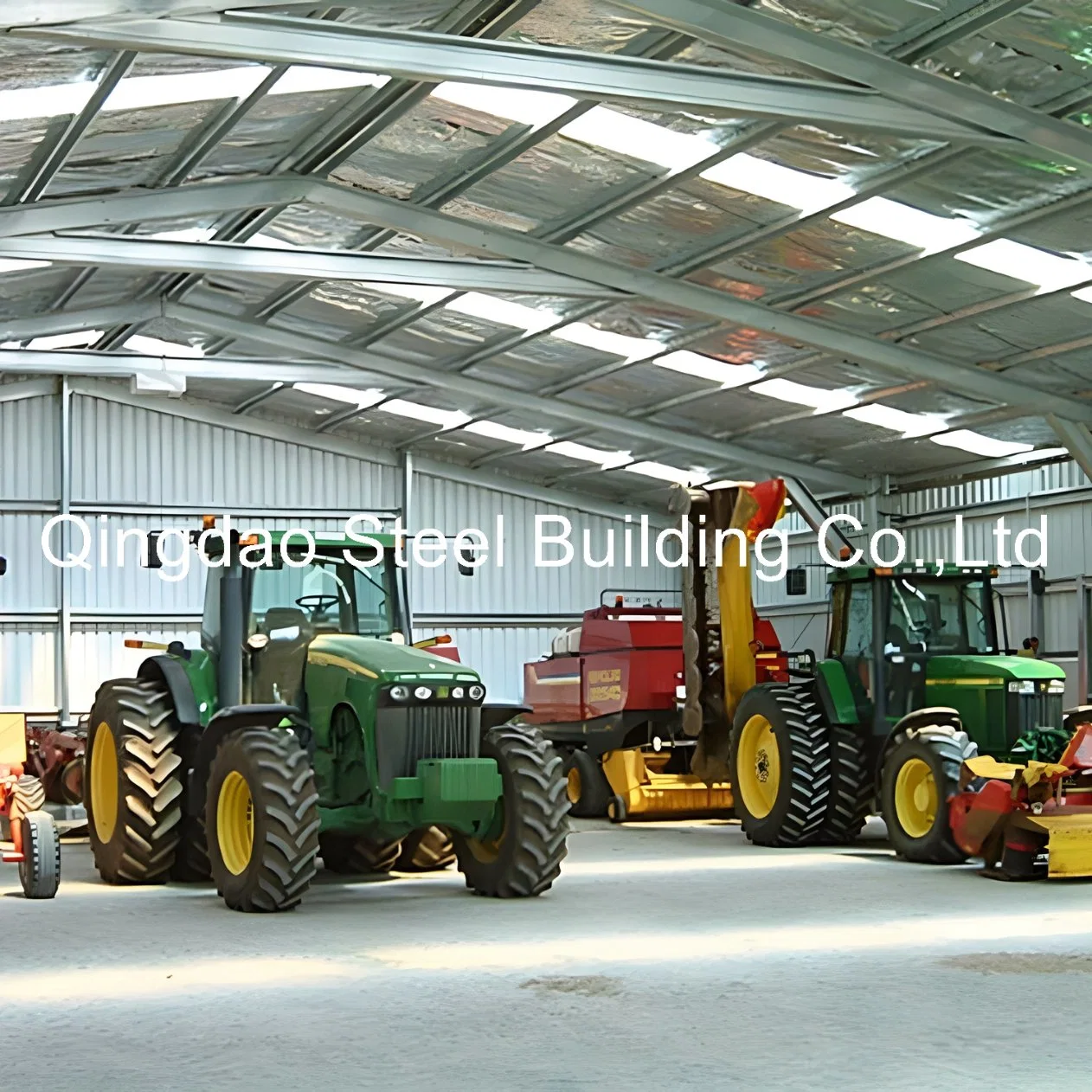 Prefabricated Steeel Structure Industrial Building Farm Storage Shed Warehouse Construction Building CE