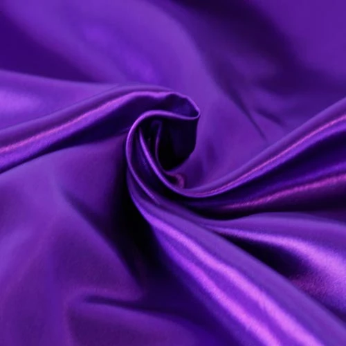 Elegant Purple 100% Polyester Satin Fabric Roll