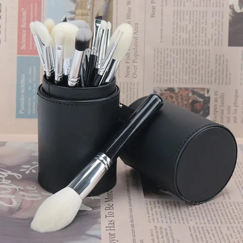 Yaeshii 15PCS Makeup Brushes Set Professional Premium Natural Hair Make up Brushes Kit Eye Makeup Brush Set Eyebrow