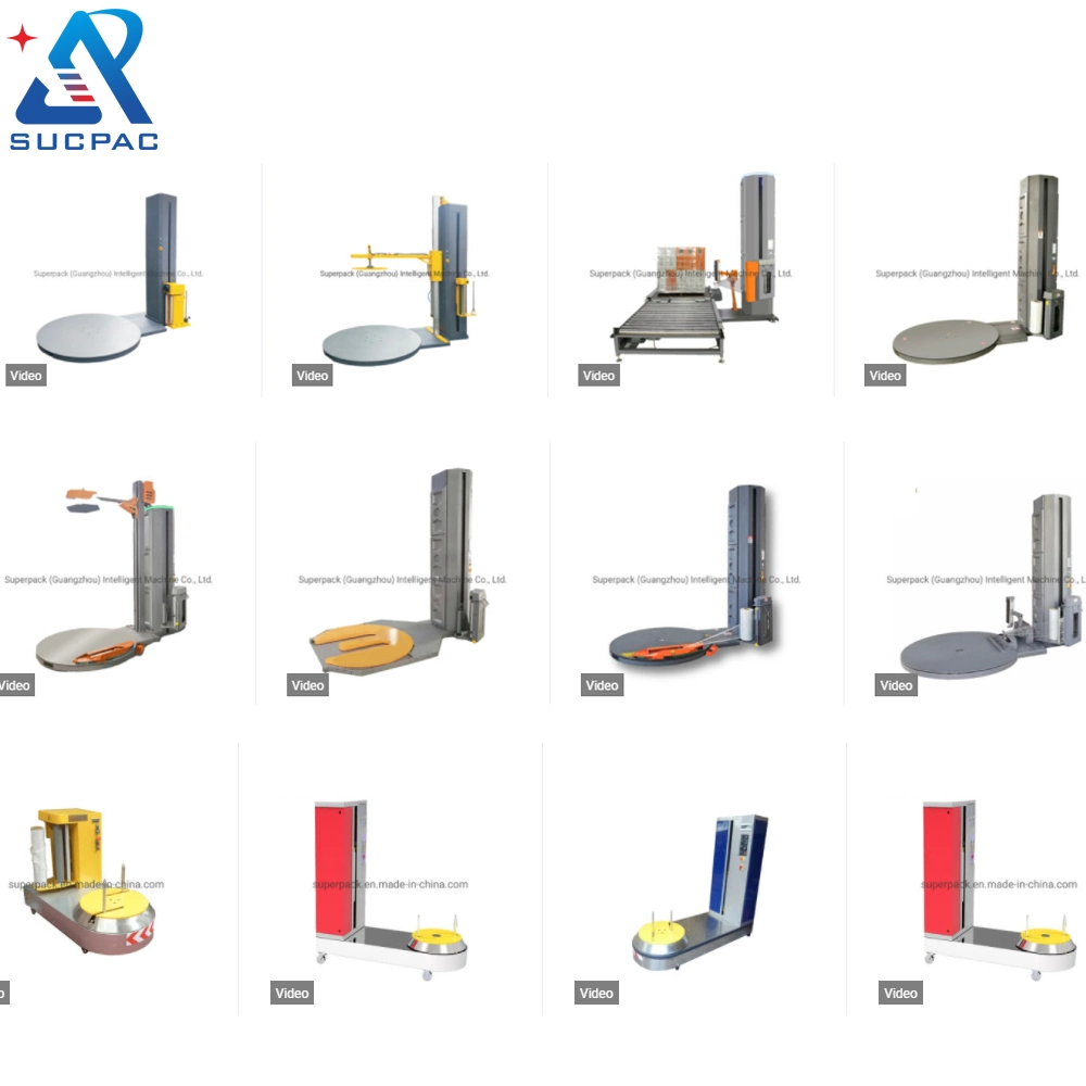 Сертификат CE Растягивающийся пленочный упаковочный механизм упаковочный механизм Паллетный упаковочный станок