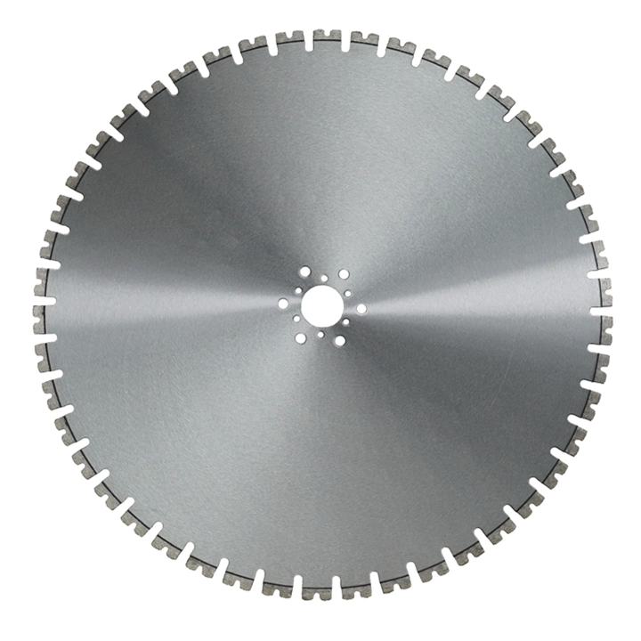 "U"Segment Laser Welded Diamond Blade for Reinforced Concrete Wall Cutting and Building Demolition