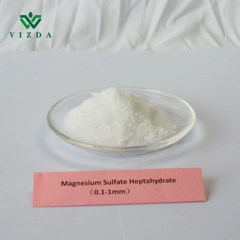 Bulk Quantity High quality/High cost performance  Magnesium Sulfate Heptahydrate Agriculture Crystal Fertilizer for Crops