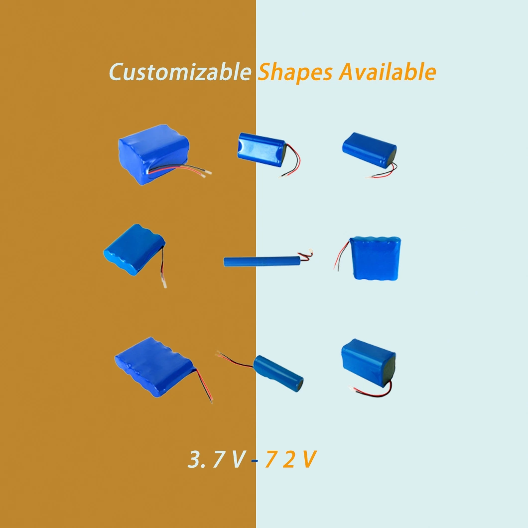 Pack de batterie rechargeable pour lumière LED de pêche et haut-parleur Bluetooth.