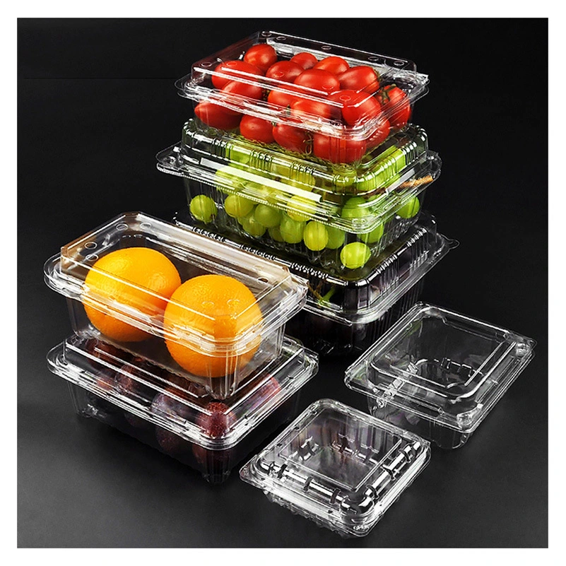 Plastic Food Storage Containers Four-Station Thermoforming Machine Plastic Box Making Machine