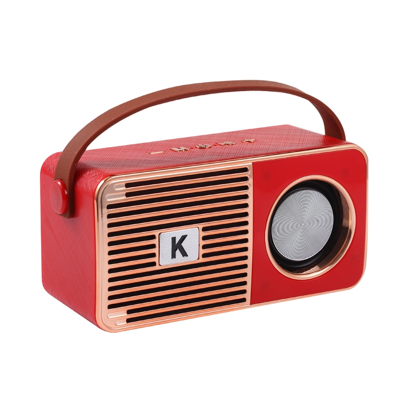 Best Sellers Nouveaux gadgets de la Chine Retro haut-parleur Bluetooth