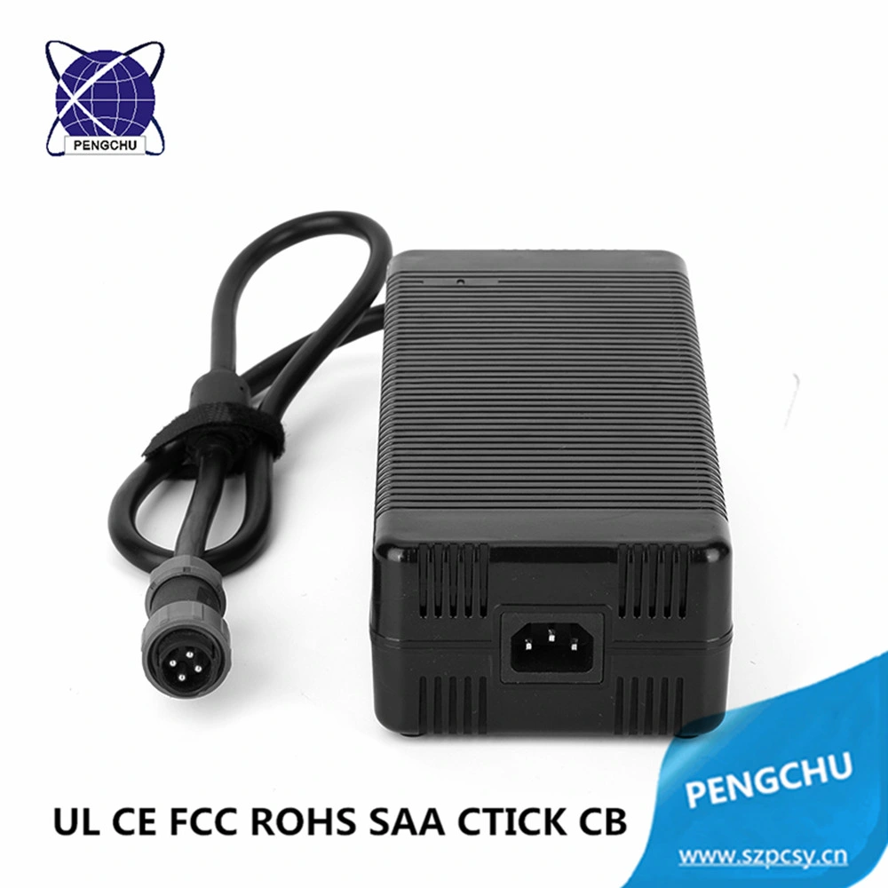 Waterproof 4Pin AC/DC Adapter 24V 18A AC DC Switching Power Supply 432W with CE FCC RoHS UL SAA CB Approved