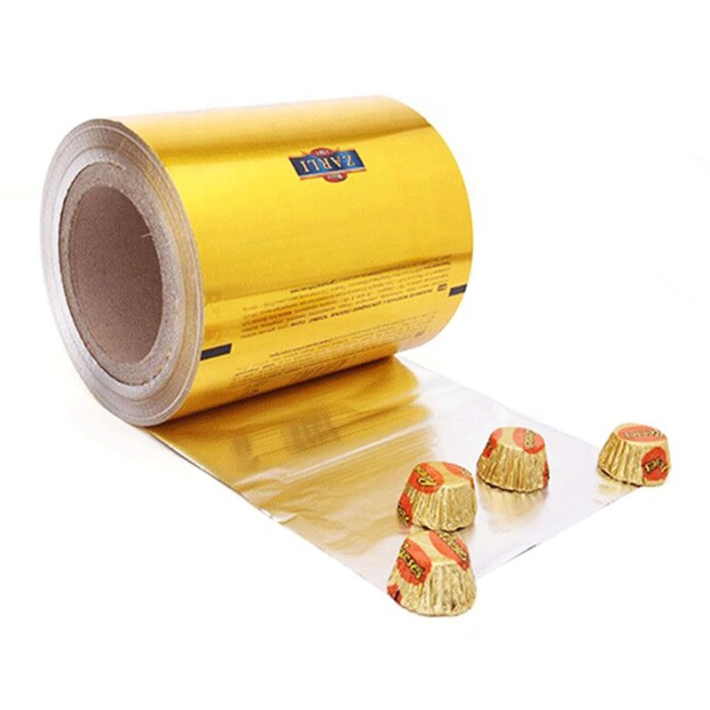 Aluminum Ice Cream Cone Butter Foil Chocolate Wrapping Paper