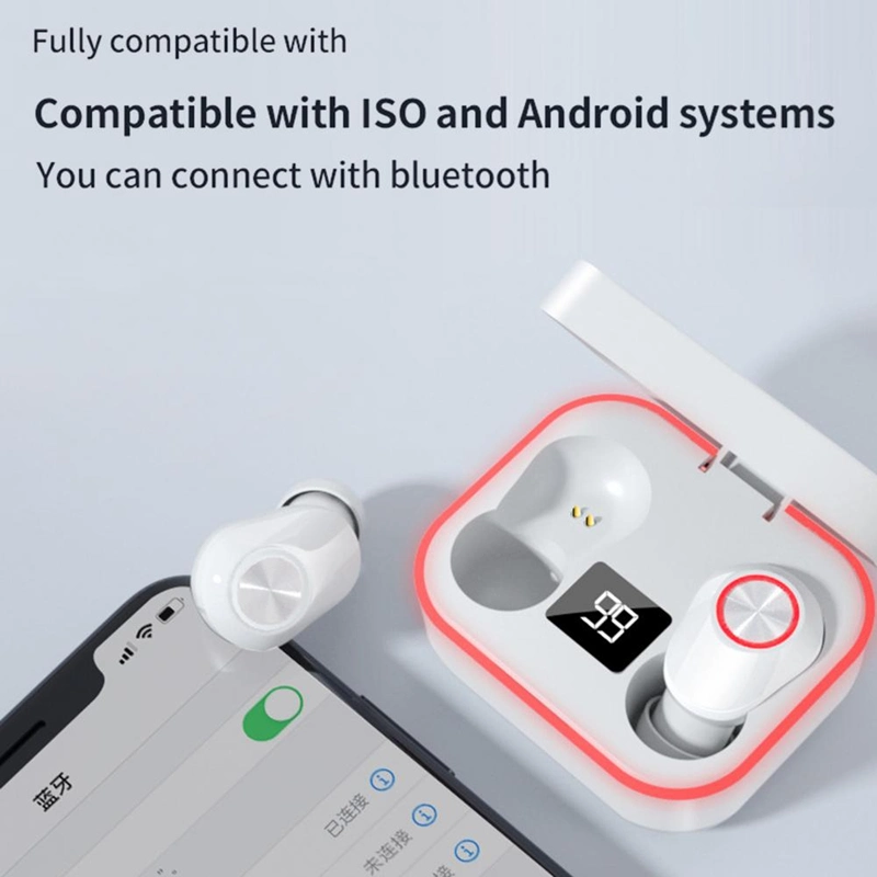 Наушники M8 TWS Bluetooth 5.0 Беспроводная водонепроницаемая спортивная гарнитура