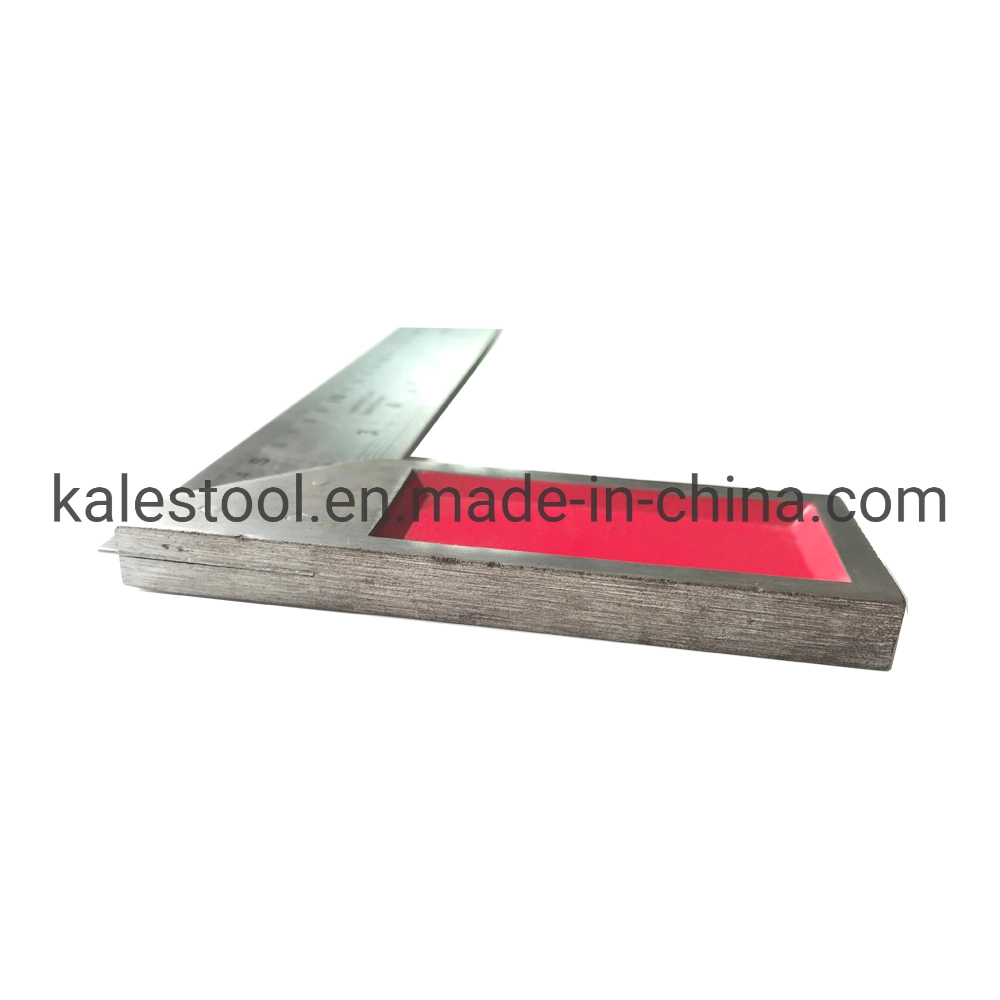 Wholesale 90 Degree 10 Inches L Type Aluminum Try Square Universal Ruler Full Metal Multi Angle Measuring