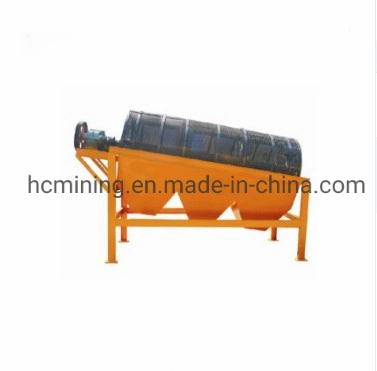 Copper Ore Rotary Vibrating Drum Screen Machine