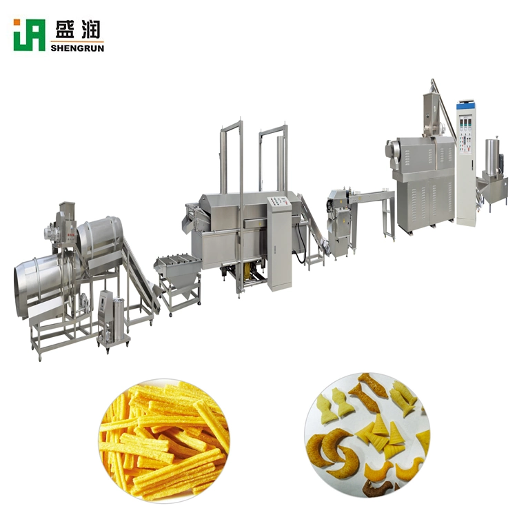 Shengrun Hot Selling Device Fried Snacks Production Line Device