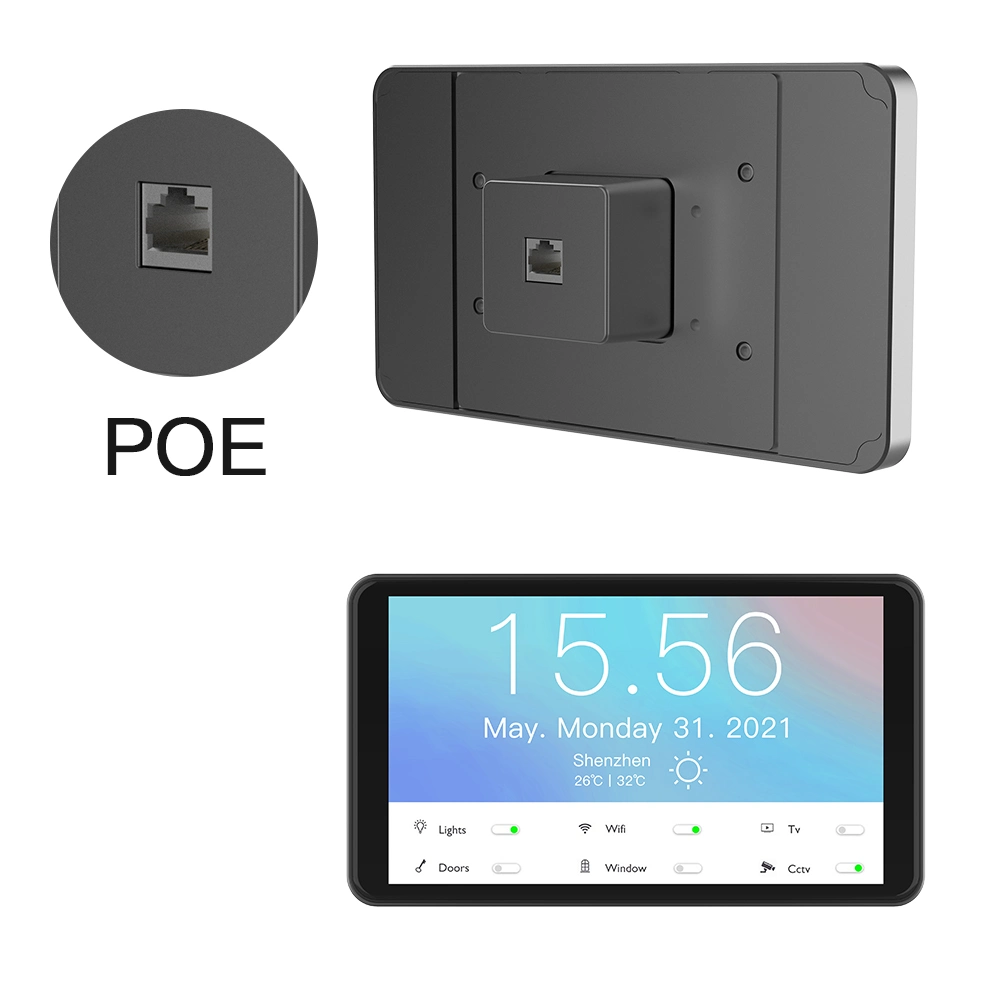 5 7 8 10 Inch Android Wall Mount Touch Screen Smart Home Touch Display Tablet PC with RJ45 Ethernet Port Smart Home System