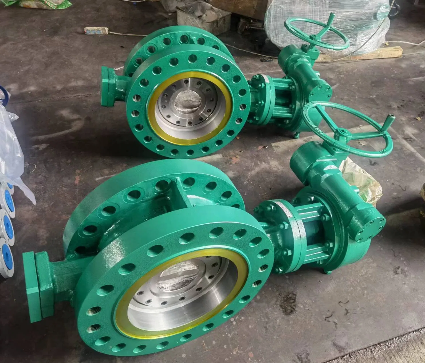 Triple Eccentric Flange Type Butterfly Valve for High Pressure Applications