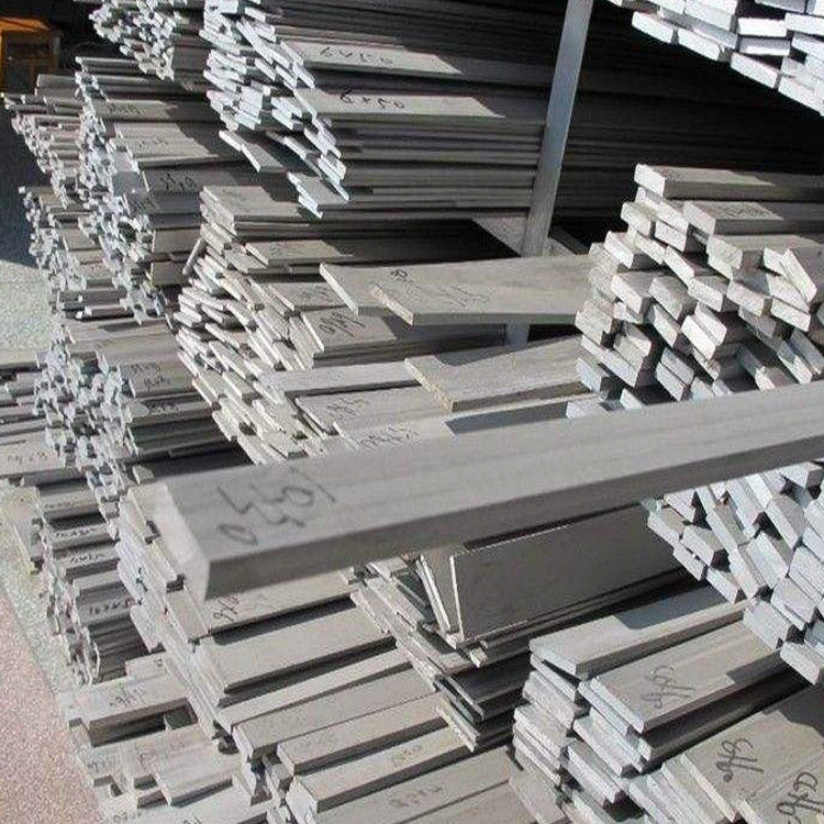 2507 Duplex Stainless Steel Flat Steel Double-Sided Polished Flat Bar Cold Drawing Hot Rolling Cold Rolling Forging Pressing and Punching Processing