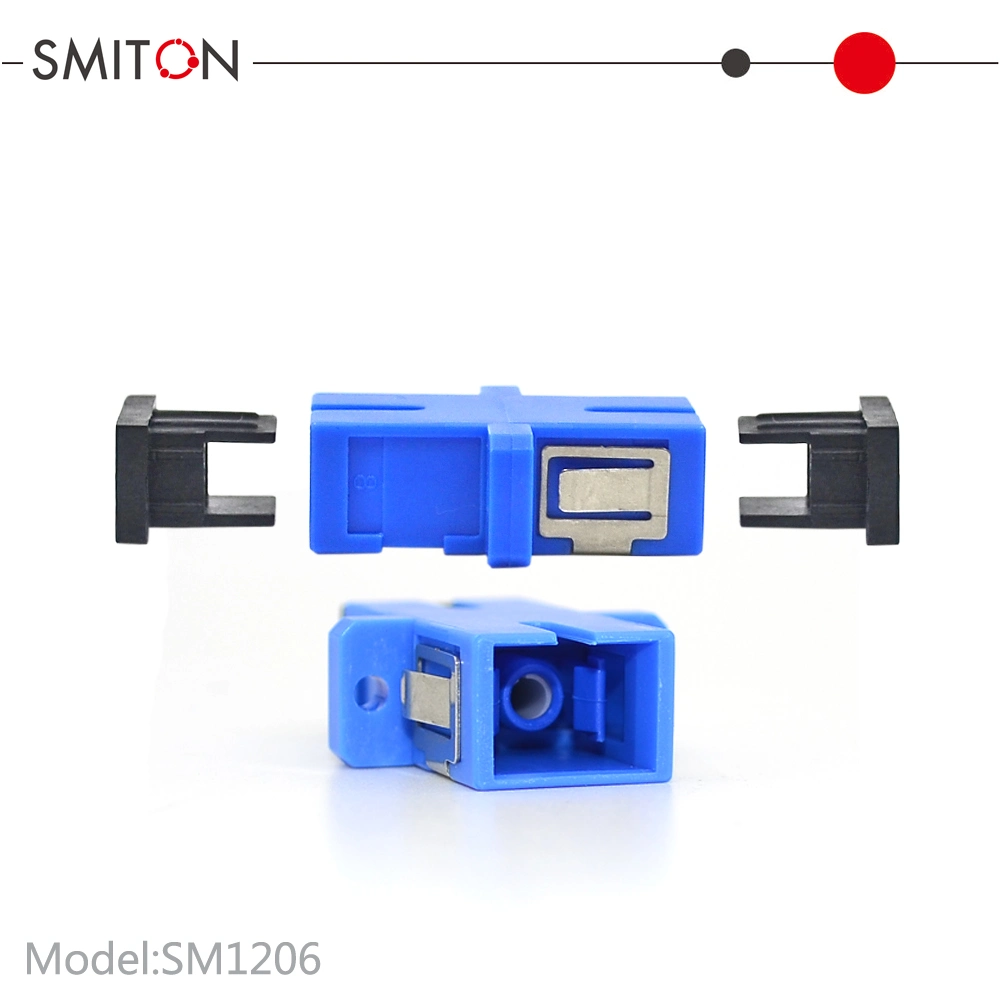 Sc a Sc monomodo Simplex hembra del conector de fibra de la UPC