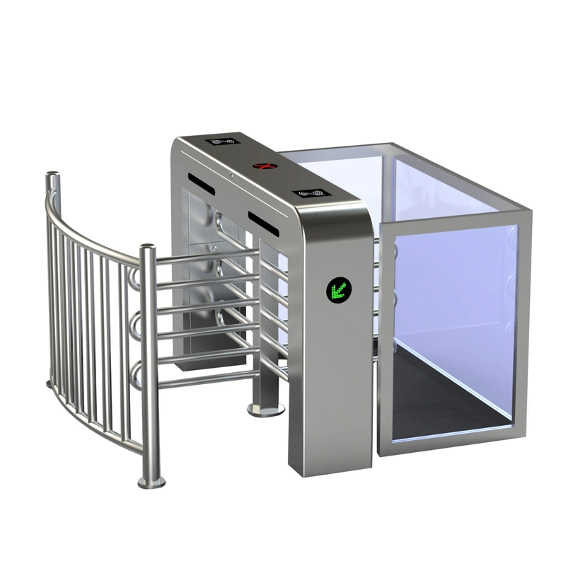 Secure Passage Portals /Half Height Turnstile for High Speed Railway Station /BRT Station/Bus Station