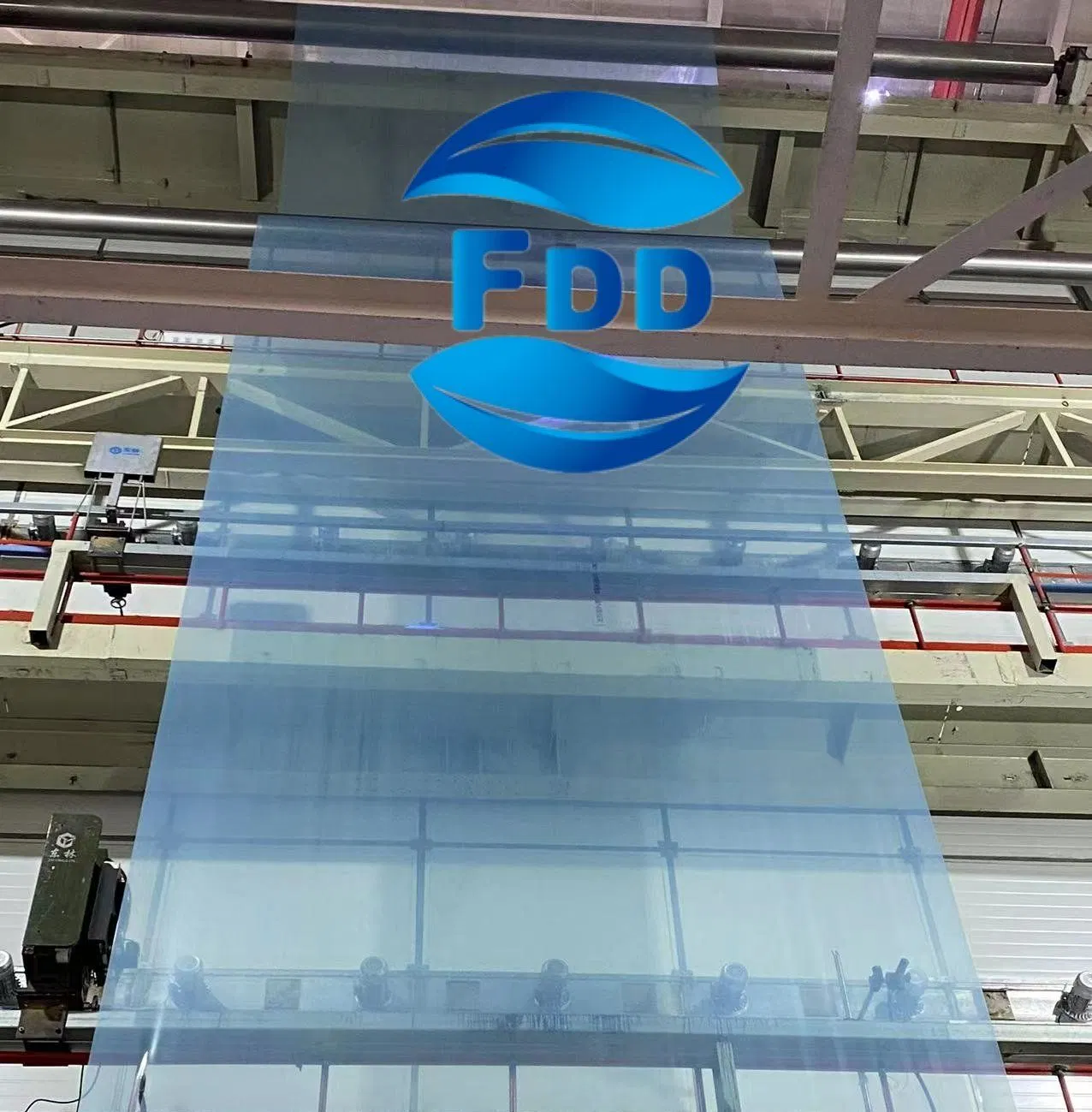 FDD 200/250 Micron Plastic Greenhouse Film Highly Transparent Po Material UV-Resistant Covering Film Without Water Drop