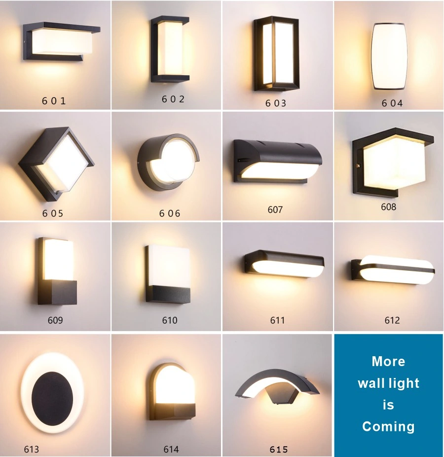 Moisture-Proof Wall Lamp Outdoor Outside Garden Hotel Exterior Building Corridor Fancy Bathroom Small Night Ceiling Decor Decoration LED Wall Light