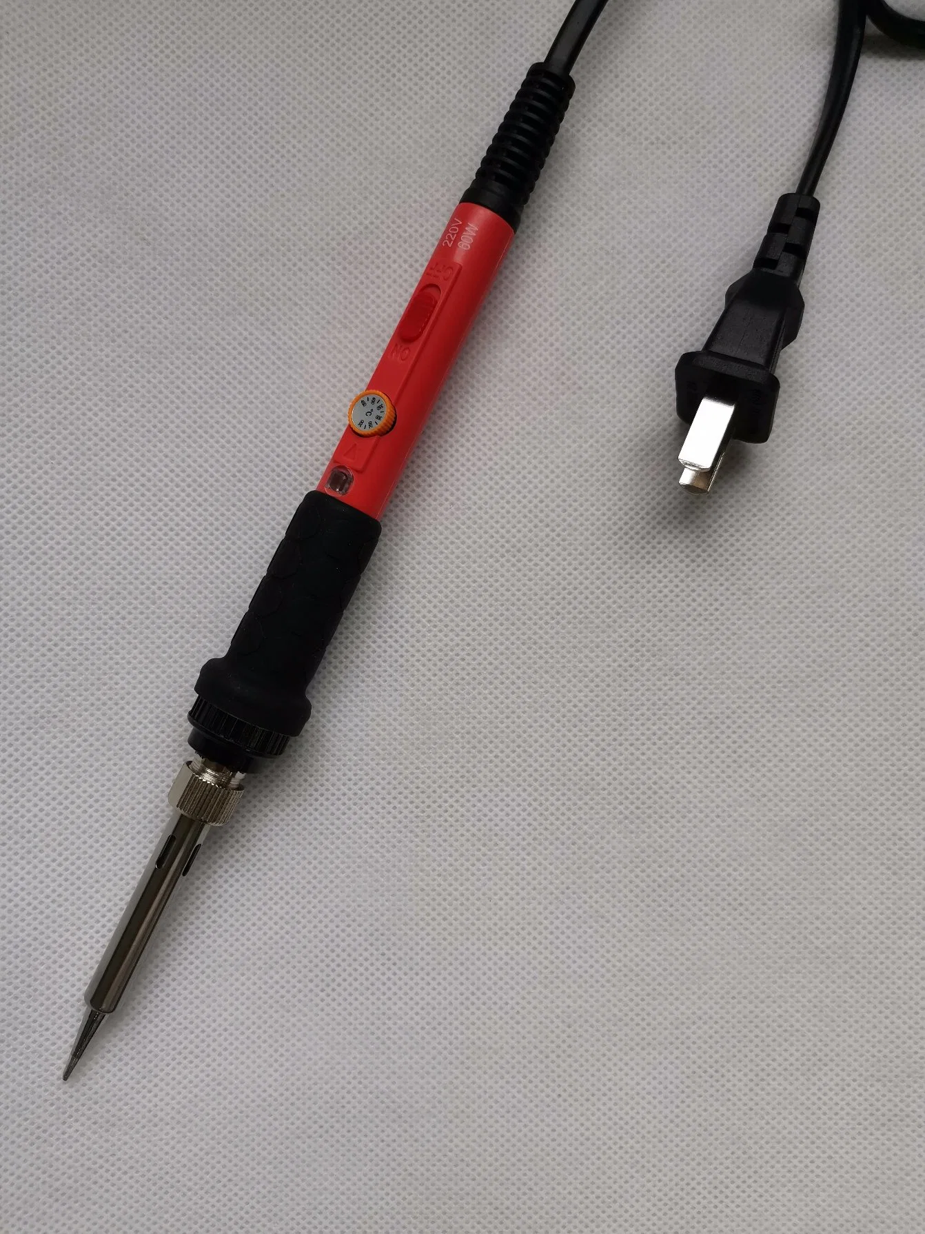 60W Long Lifetime Electric Soldering Iron Adjustable Temperature