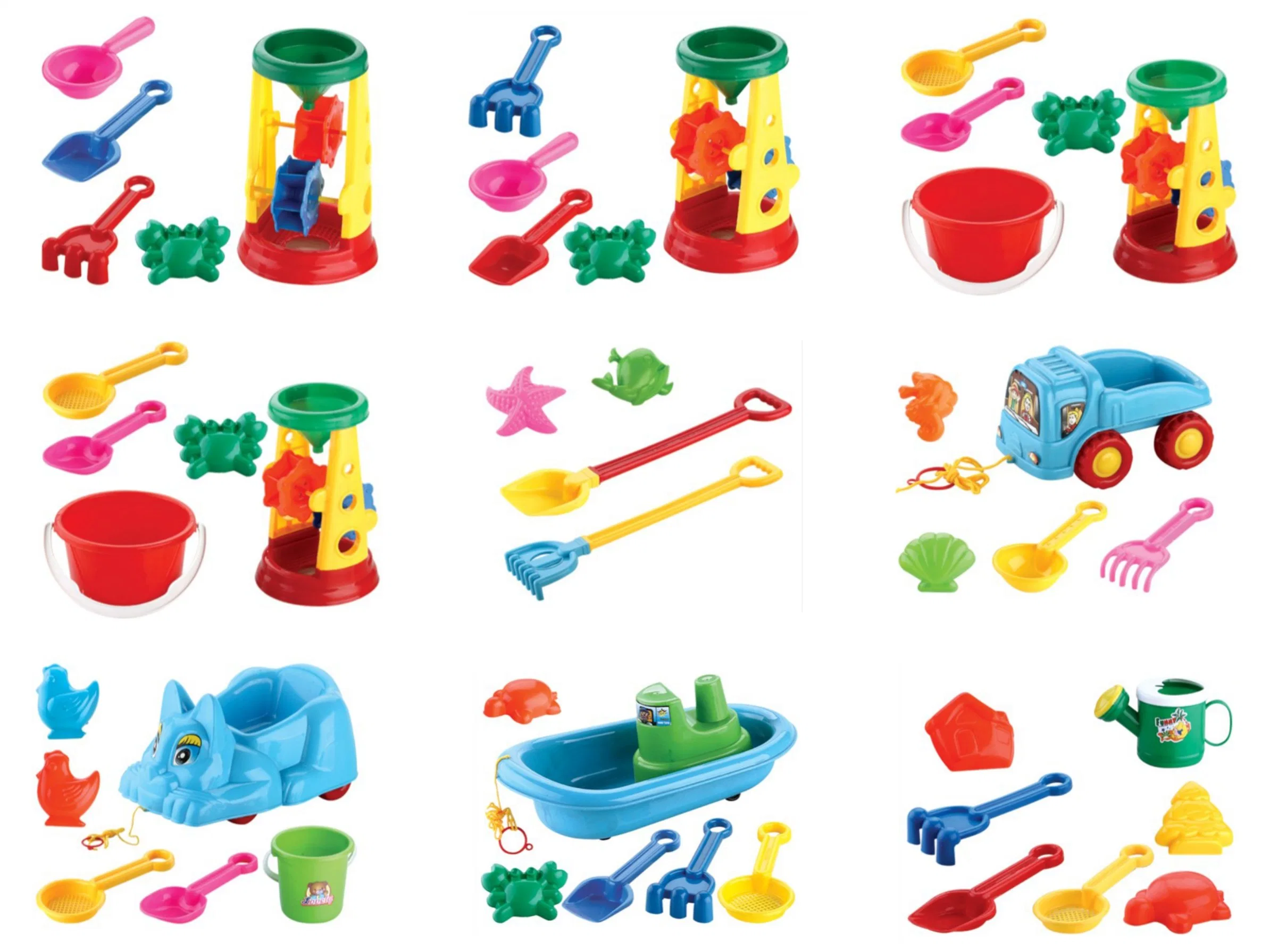Beach Series 5PCS OEM/ODM Factory Direct Sales Wholesale/Supplier Intellectual Educational Toys Kids Toy Educational Toys Children Plastic DIY