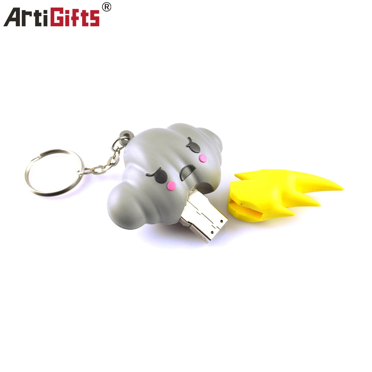 Customer 2D Design Flash Disk Flash Promotional USB