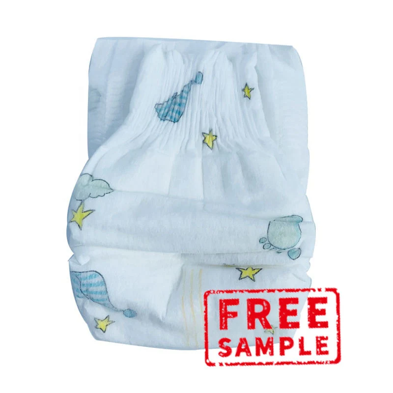 High Absorbent Soft Cotton Disposable Customized Baby Diapers Nappies