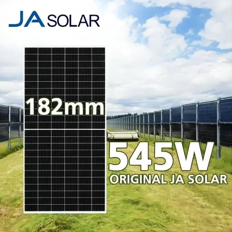 Ja Fotovoltaica 550W techo Mono Solar Panel 555W 530W 540W Paneles monocristalinos para sistema de Energía Solar