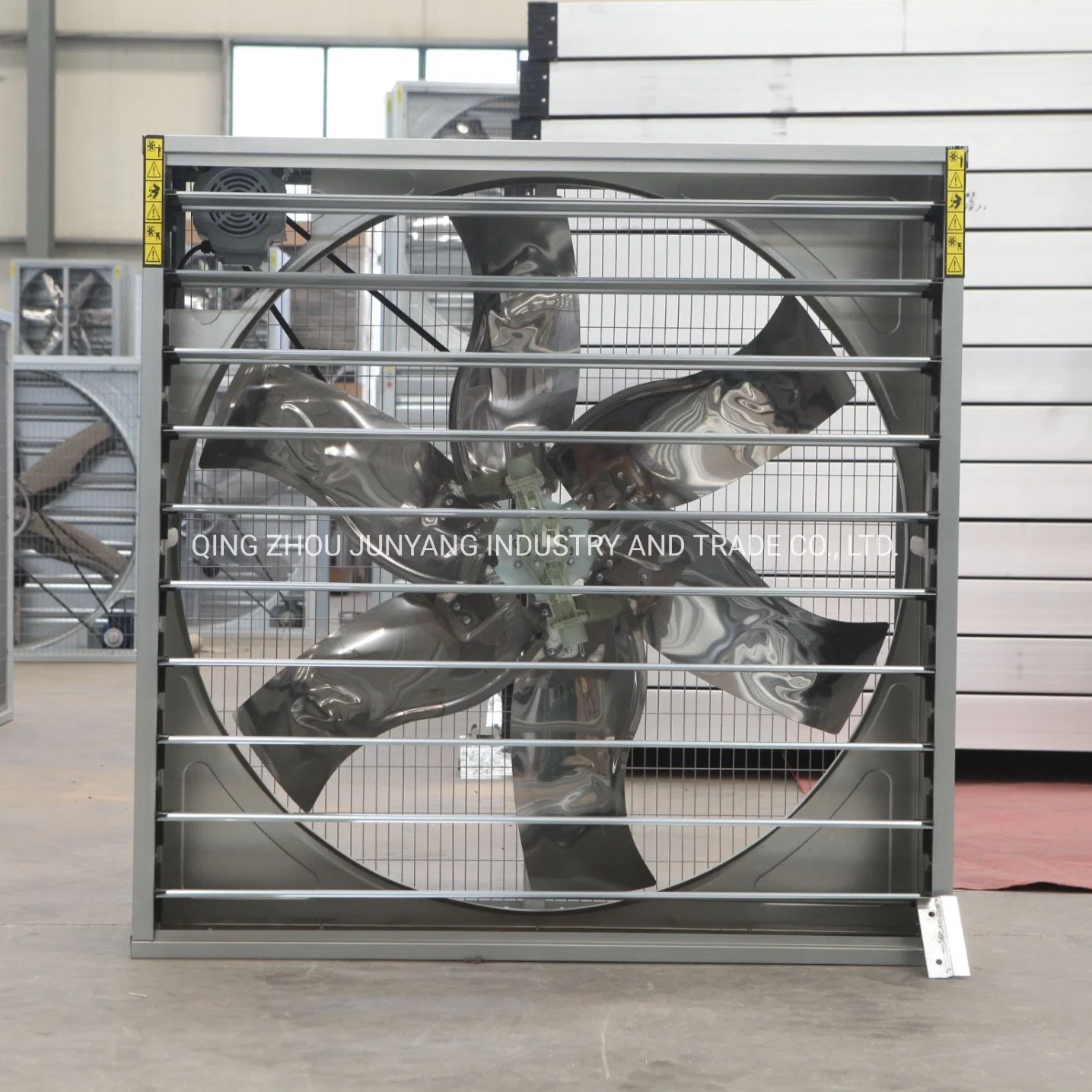 Negative Pressure Galvanized Push-Pull Exhaust Ventilation Fan for Poultry Farm Greenhouse with CE Certificate