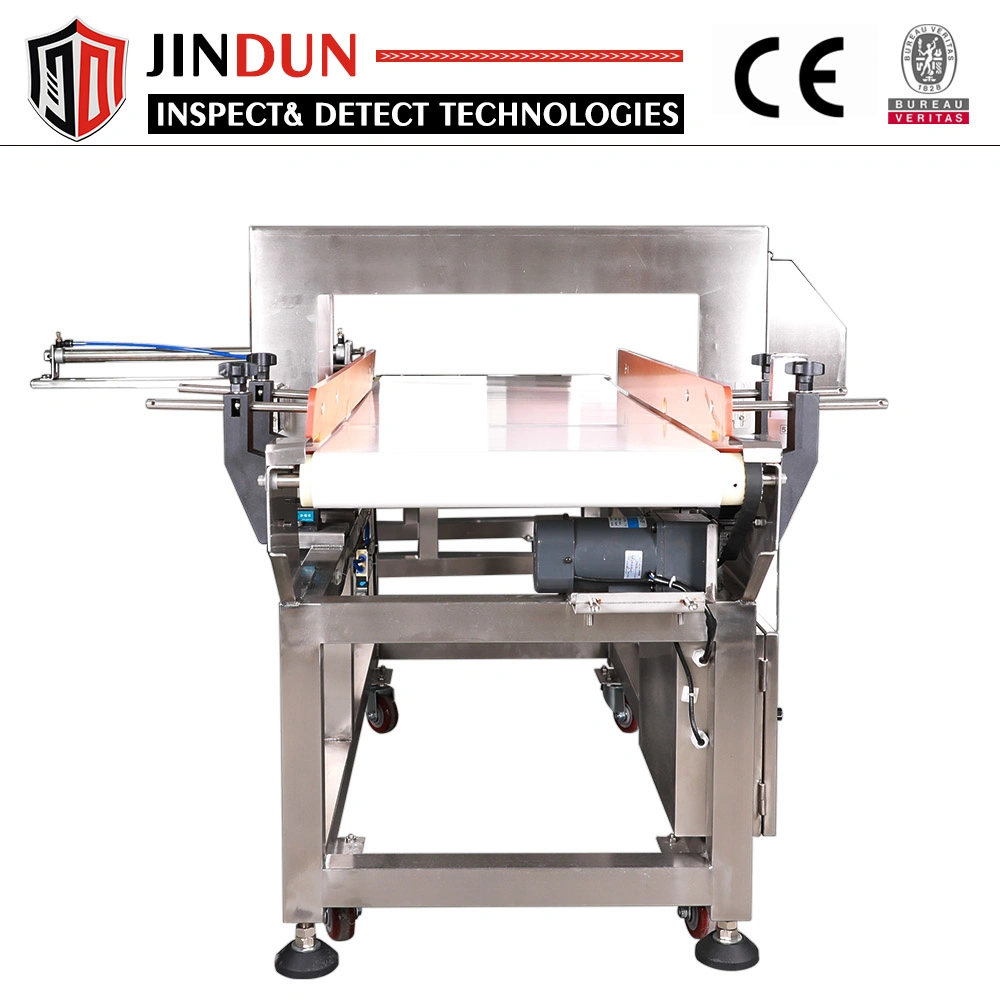 High Performance Industrial Food Metal Detector Machine with Rejector