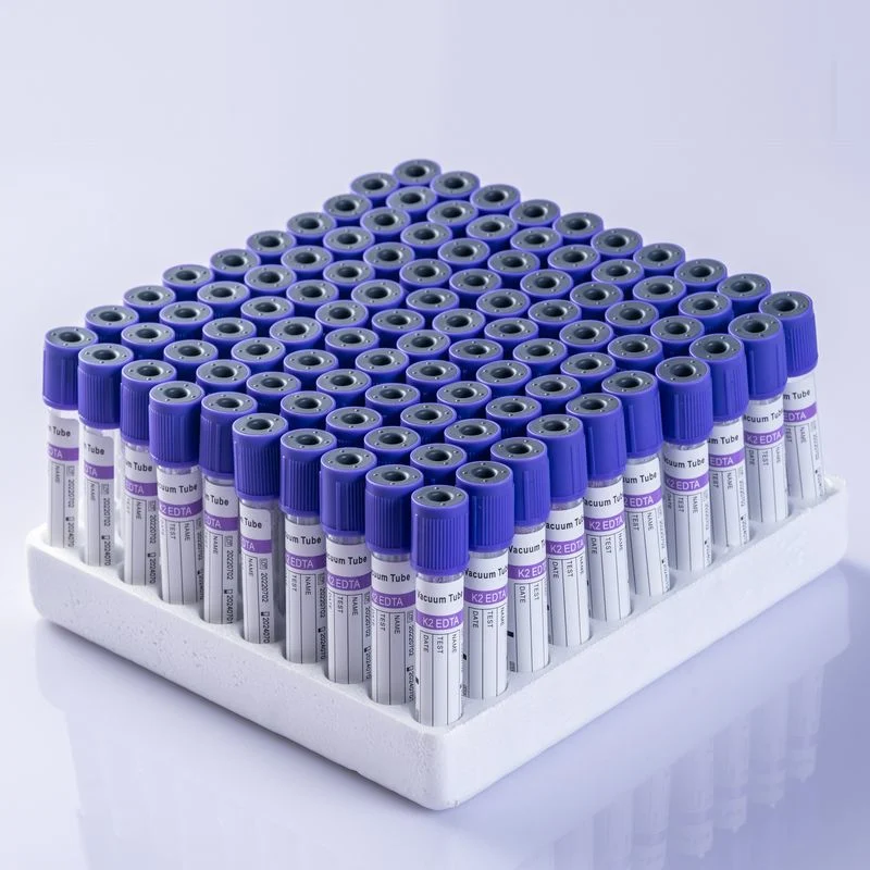 Disposable Vacuum Blood Collection Tube with Different Additive and Colors