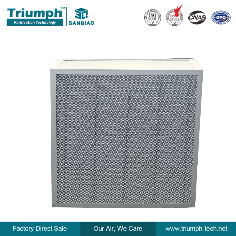 Eliminar formaldehído TVC filtro químico de carbono absorber olor humo Carbón carbonero Filtro de aire de tela