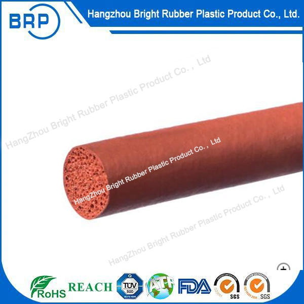 Flexible Silicone Foam Cord / Sponge Silicone Rubber Cord