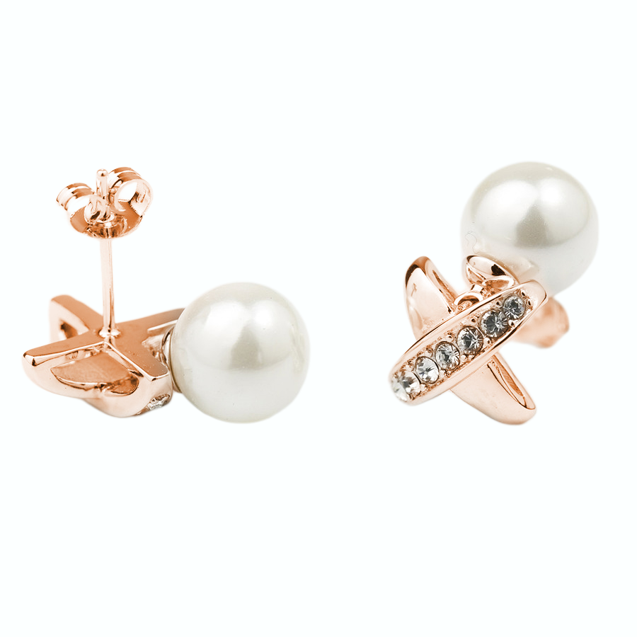 Pearl Symmetry Earrings - Perfect Gift for Women